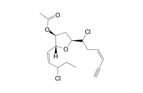 (3-Z,11-Z,7-S*,9-S*,10-R*)-9-ACETOXY-6,13-DICHLORO-7:10-EPOXYPENTADECA-3,11-DIEN-1-YNE