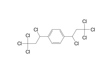 1,4-bis[1,3,3,3-tetrakis(chloranyl)propyl]benzene