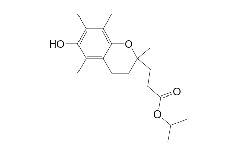 2-(2-Isopropoxycarbonylethyl)-6-hydroxy-2,5,7,8-tetramethyl-2h-1-benzopyran