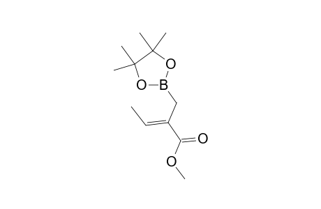 methyl (E)-2-[(4,4,5,5-tetramethyl-1,3,2-dioxaborolan-2-yl)methyl]but-2-enoate