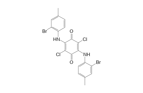 2,5-BIS(2'-BROMO-p-TOLUIDINO)-3,6-DICHLORO-p-BENZOQUINONE