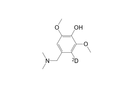 3-Deuterio-4-[(dimethylamino)methyl]-2,6-dimethoxyphenol