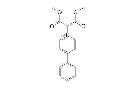 4-PHENYLPYRIDINIUM-BIS-(METHOXYCARBONYL)-METHYLIDE