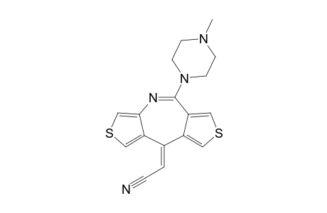 9H-Dithieno[3,4-b:3',4'-e]azepine, acetonitrile derivative