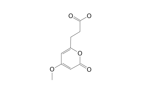 3-(4-METHOXY-2-OXO-2-H-PYRAN-6-YL)-PROPANOIC_ACID