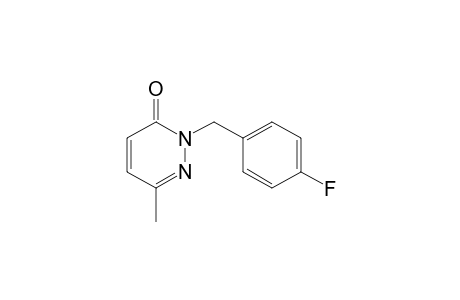 2-(p-fluorobenzyl)-6-methyl-3(2H)-pyridazinone