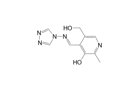Pyridin-3-ol, 5-hydroxymethyl-2-methyl-4-(1,2,4-triazol-4-yliminomethyl)-