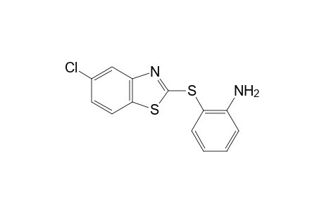 2-[(o-aminophenyl)thio]-5-chlorobenzothiazole