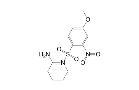 1-(4-Methoxy-2-nitro-phenyl)sulfonylpiperidin-2-amine