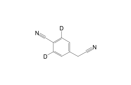 3,5-Dideutero-alpha,4-dicyanotoluene