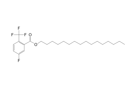 5-Fluoro-2-trifluoromethylbenzoic acid, hexadecyl ester