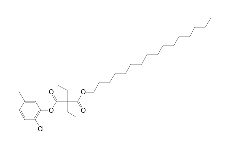 Diethylmalonic acid, 2-chloro-5-methylphenyl hexadecyl ester