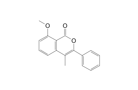 3-(Phenyl)-8-methoxy-4-methylisocoumarin