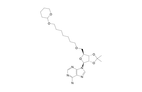 2',3'-O-ISOPROPYLIDENE-5'-O-[7-(TETRAHYDRO-2H-PYRAN-2-YL)-HEPTYL]-ADENOSINE