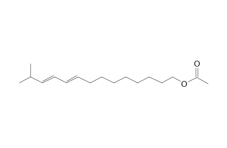 13-Methyl-E,E-9,11-tetradecadien-1-ol acetate