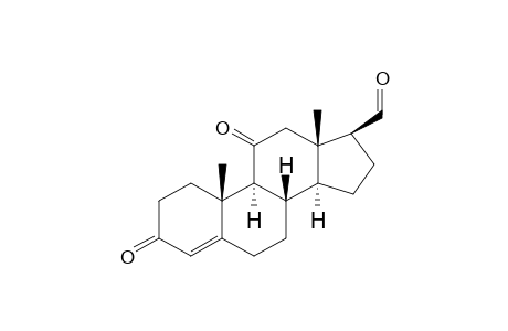 3,11-Dioxoandrost-4-ene-17β-carboxaldehyde