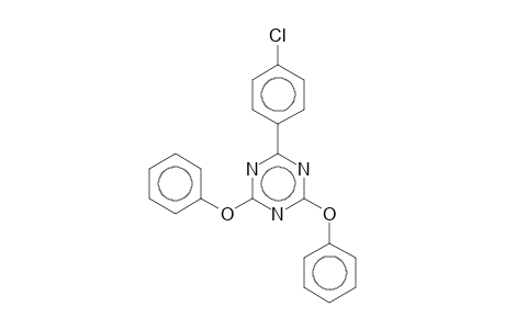 s-Triazine, 2-(4-chlorophenyl)-4,6-bis(phenoxy)-