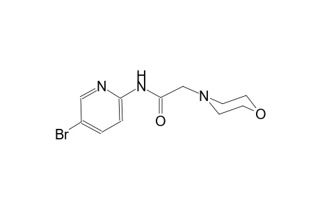 4-morpholineacetamide, N-(5-bromo-2-pyridinyl)-