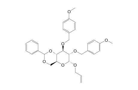 ALLYL-4,6-O-BENZYLIDENE-2,3-DI-O-PARA-METHOXYBENZYL-ALPHA-D-GLUCOPYRANOSIDE