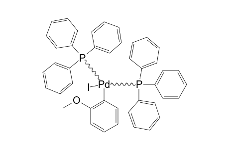 TRANS-PD-(P-PH3)2-(ORTHO-MEO-C6H4)(I)