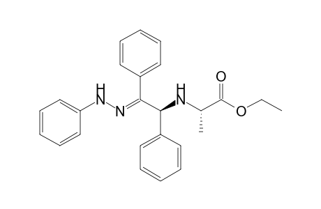 (-)-(S,S,E)-N-(2-Oxo-1,2-diphenylethyl)alanine ethyl ester phenylhydrazone