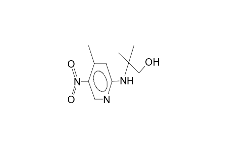 2-(2-hydroxymethyl-2-propyl)-4-methyl-5-nitropyridine