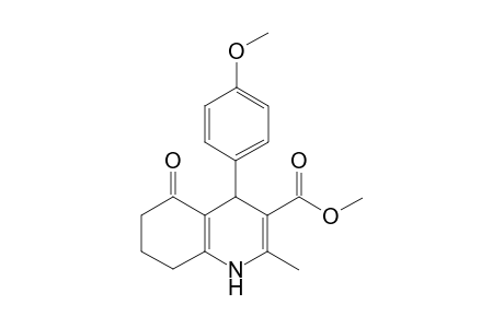 Methyl 1,4,5,6,7,8-hexahydro-2-methyl-4-[4'-methoxyphenyl]-5-oxoquinoline-3-carrboxylate