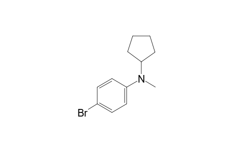 4-Bromo-N-cyclopentyl-N-methylaniline