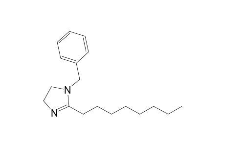 1H-Imidazole, 4,5-dihydro-2-octyl-1-(phenylmethyl)-