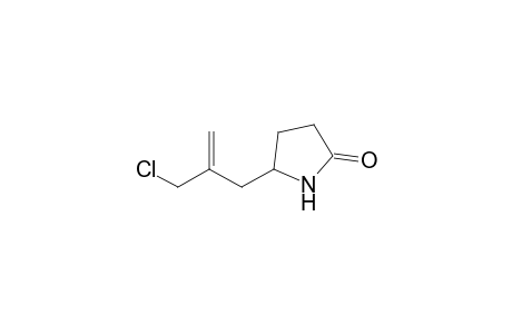 5-[2'-(Chloromethyl)-2'-propenyl]-2-pyrrolidinone