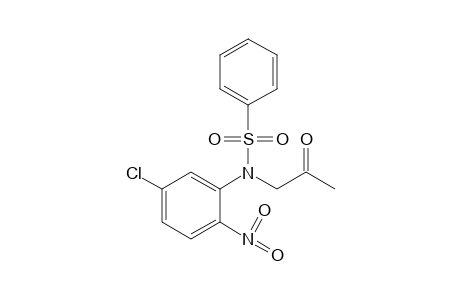 N-ACETONYL-5'-CHLORO-2'-NITROBENZENESULFONANILIDE