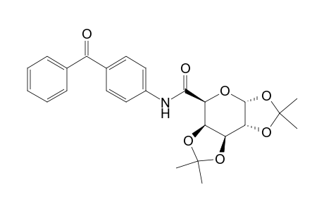 .alpha.-D-Galactopyranuronamide, N-(4-benzoylphenyl)-1,2:3,4-bis-O-(1-methylethylidene)-