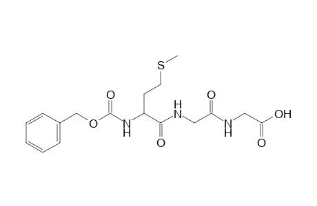 N-[N-(N-carboxy-L-methionyl)glycyl]glycine, N-benzyl ester