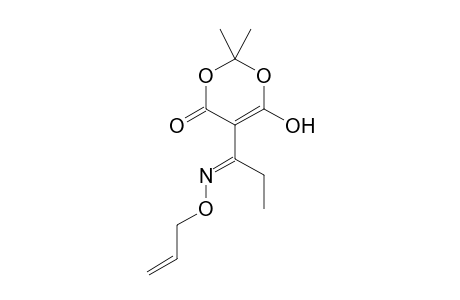 1,3-Dioxane-4,6-dione, 2,2-dimethyl-5-[1-[(2-propenyloxy)amino]propylidene]-