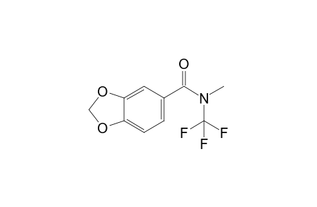 N-Methyl-N-(trifluoromethyl)benzo[d][1,3]dioxole-5-carboxamide