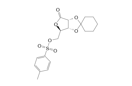 2,3-O-Cyclohexylidene-5-p-toluenesulfonyl-D-ribono-1,4-lactone