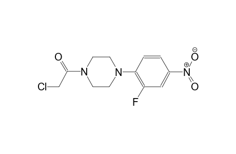 piperazine, 1-(chloroacetyl)-4-(2-fluoro-4-nitrophenyl)-