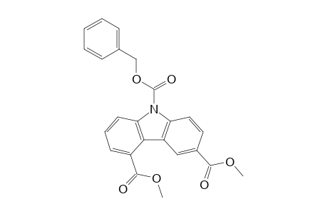 9-O-benzyl 3-O,5-O-dimethyl carbazole-3,5,9-tricarboxylate