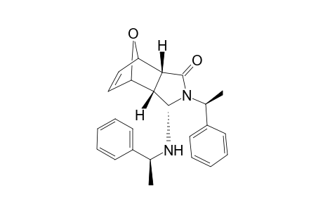 (3aR,4S,7R,7aR)-2-[(1S)-1-Phenylethyl]-3-{[(1S)-1-phenylethyl]amino}-2,3,3a,4,7,7a-hexahydro-1H-4,7-epoxyisoindole-1-one