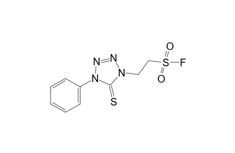 4-phenyl-5-thioxo-2-tetrazoline-1-ethanesulfonyl fluoride