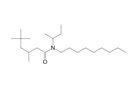 Hexanamide, 3,5,5-trimethyl-N-(2-butyl)-N-nonyl-