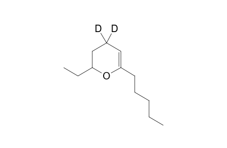 [4,4-dideuterate]-2-ethyl-6-pentyl-3,4-dihydro-2H-pyran