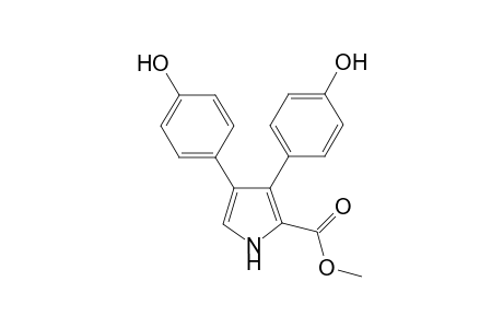 methyl 3,4-bis(4-hydroxyphenyl)-1H-pyrrole-2-carboxylate