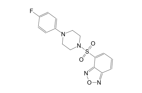 2,1,3-benzoxadiazole, 4-[[4-(4-fluorophenyl)-1-piperazinyl]sulfonyl]-