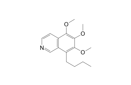 8-Butyl-5,6,7-trimethoxyisoquinoline