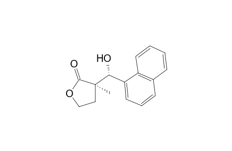 (3R)-3-methyl-3-[(R)-naphthalen-1-yl(oxidanyl)methyl]oxolan-2-one