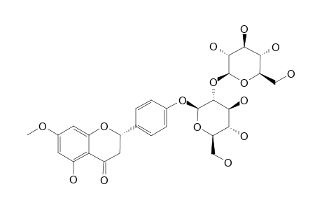 SAKURANETIN-4'-O-[BETA-D-GLUCOPYRANOSYL-(1->2)-BETA-D-GLUCOPYRANOSIDE]