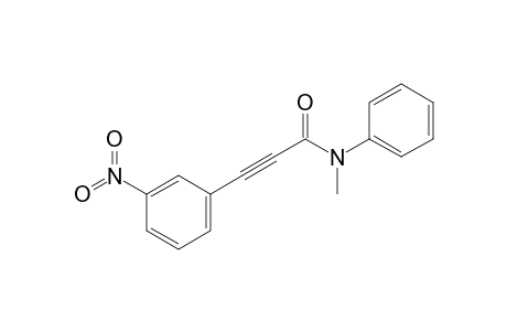 N-Methyl-3-(3-nitrophenyl)-N-phenylpropiolamide