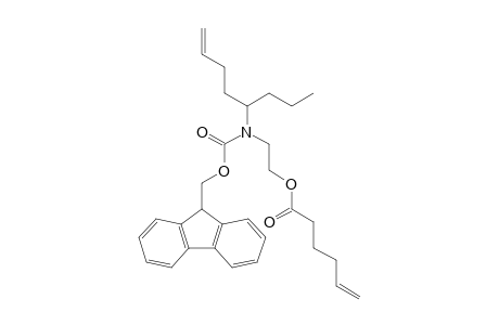 N-(9-Fluorenylmethoxycarbonyl)-2-(1-propylpent-4-enylamino)ethyl hex-5-enoate
