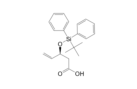 (3S)-3-tert-Butyldiphenylsilyloxy-pent-5-enoic acid